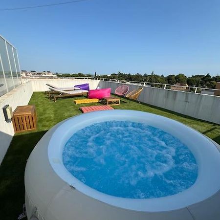 Luxueux 5 Pc, Jacuzzi, Rooftop, Terrasse, Clim Μονπελιέ Εξωτερικό φωτογραφία